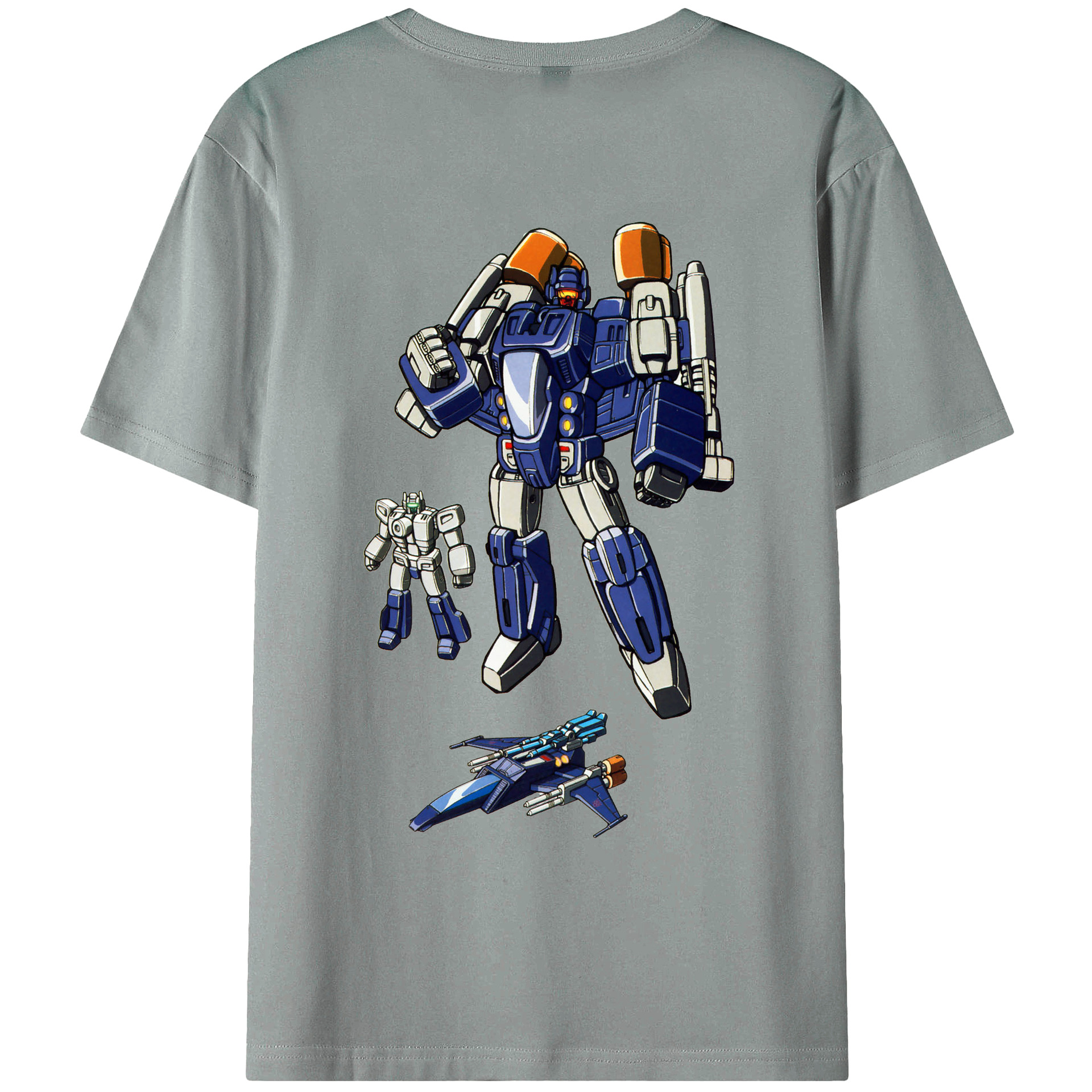 （画像用）  綿100％ メンズ半袖Tシャツ（バックプリント） 通気性